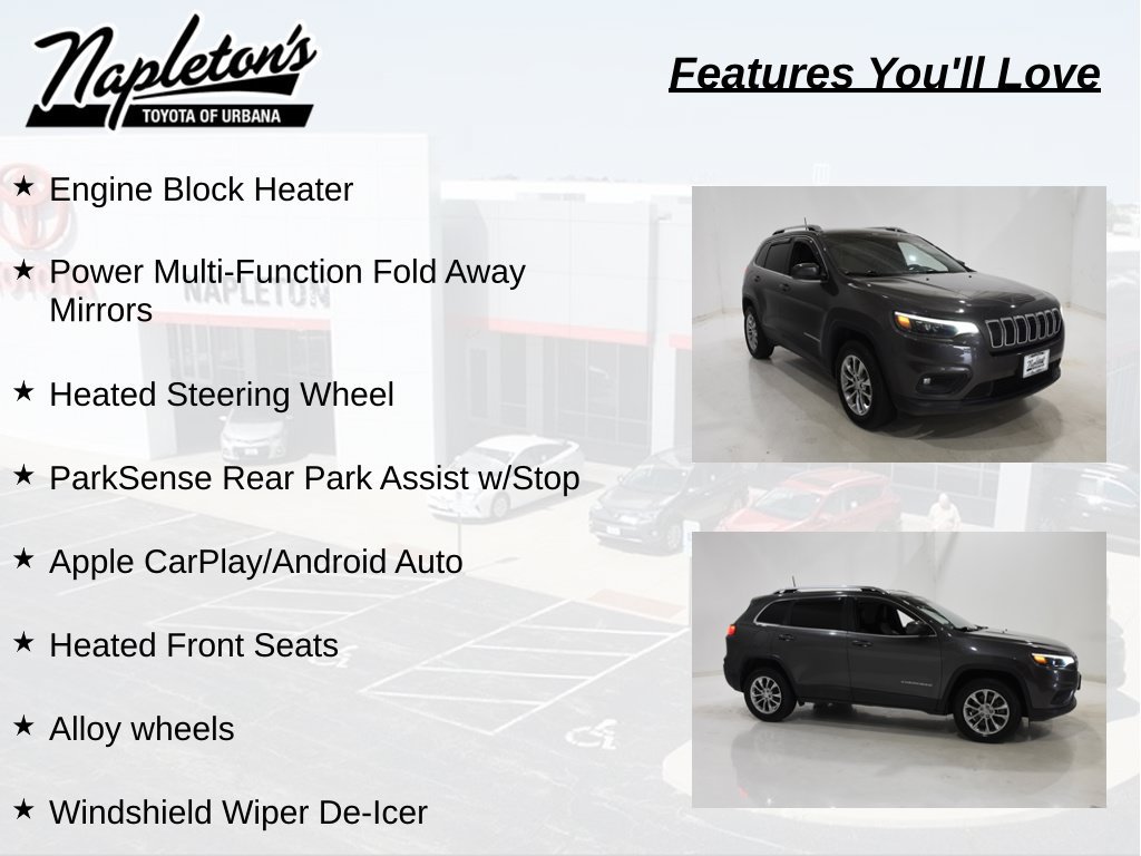 Used 2019 Jeep Cherokee Latitude Plus w/ Cold Weather Group AWD/4WD image 19