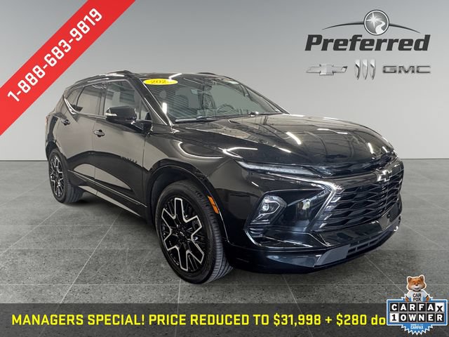 Used 2023 Chevrolet Blazer RS w/ Driver Confidence II Package AWD/4WD image 1