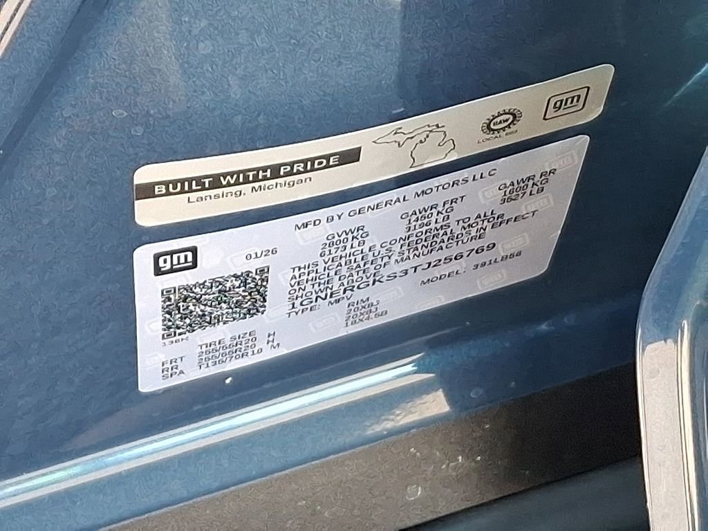 New 2026 Chevrolet Traverse LT w/ Sun and Wheel Package image 10