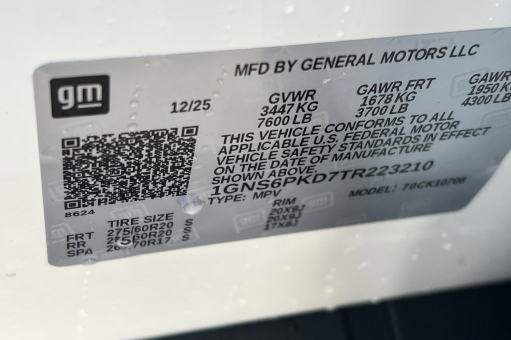 New 2026 Chevrolet Tahoe Z71 w/ Z71 Off-Road Package image 25