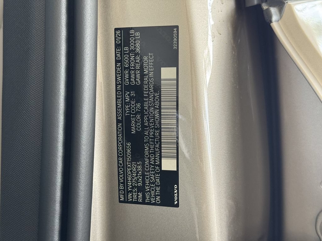 New 2026 Volvo XC90 T8 Plus AWD/4WD image 36