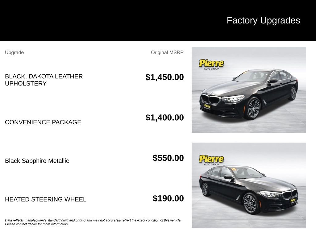 Used 2019 BMW 530i xDrive w/ Convenience Package image 13