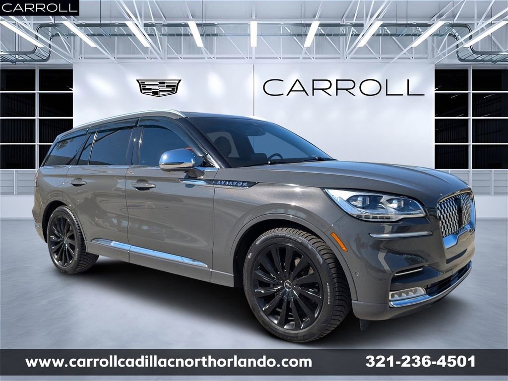 Used 2022 Lincoln Aviator Black Label Grand Touring w/ Class IV Trailer Tow Package image 1