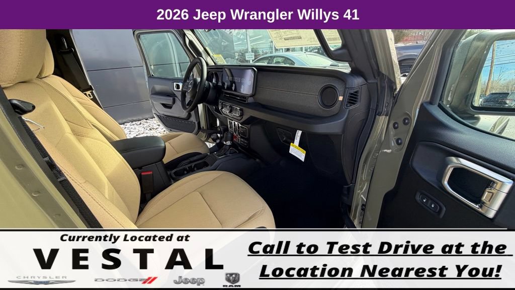 New 2026 Jeep Wrangler Unlimited Sport AWD/4WD image 24
