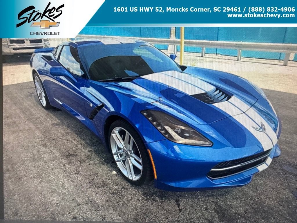 Used 2019 Chevrolet Corvette Stingray Coupe w/ Battery Protection Package RWD image 1