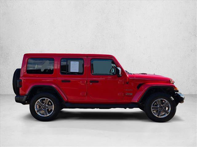 Used 2020 Jeep Wrangler Unlimited Sahara w/ Uconnect 4C Nav & Sound Group AWD/4WD image 4