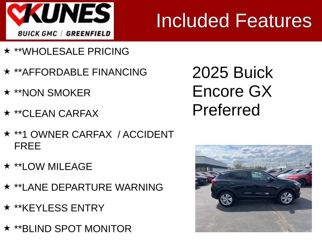 Used 2025 Buick Encore GX Preferred AWD/4WD image 3