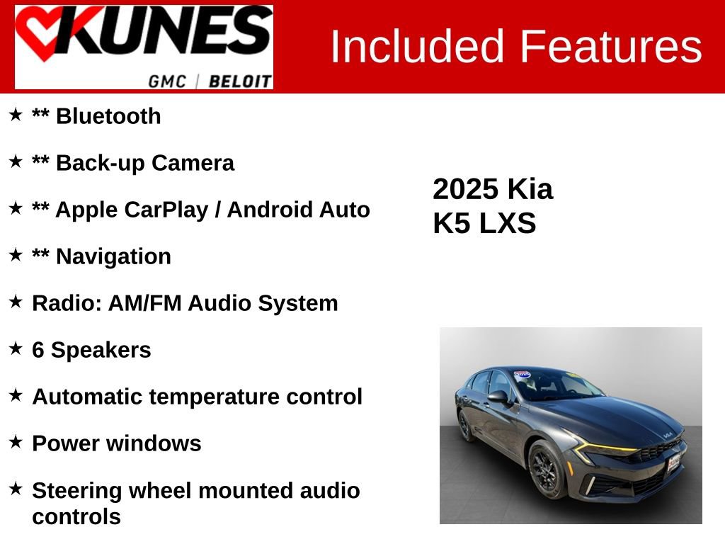 Used 2025 Kia K5 LXS FWD video 2