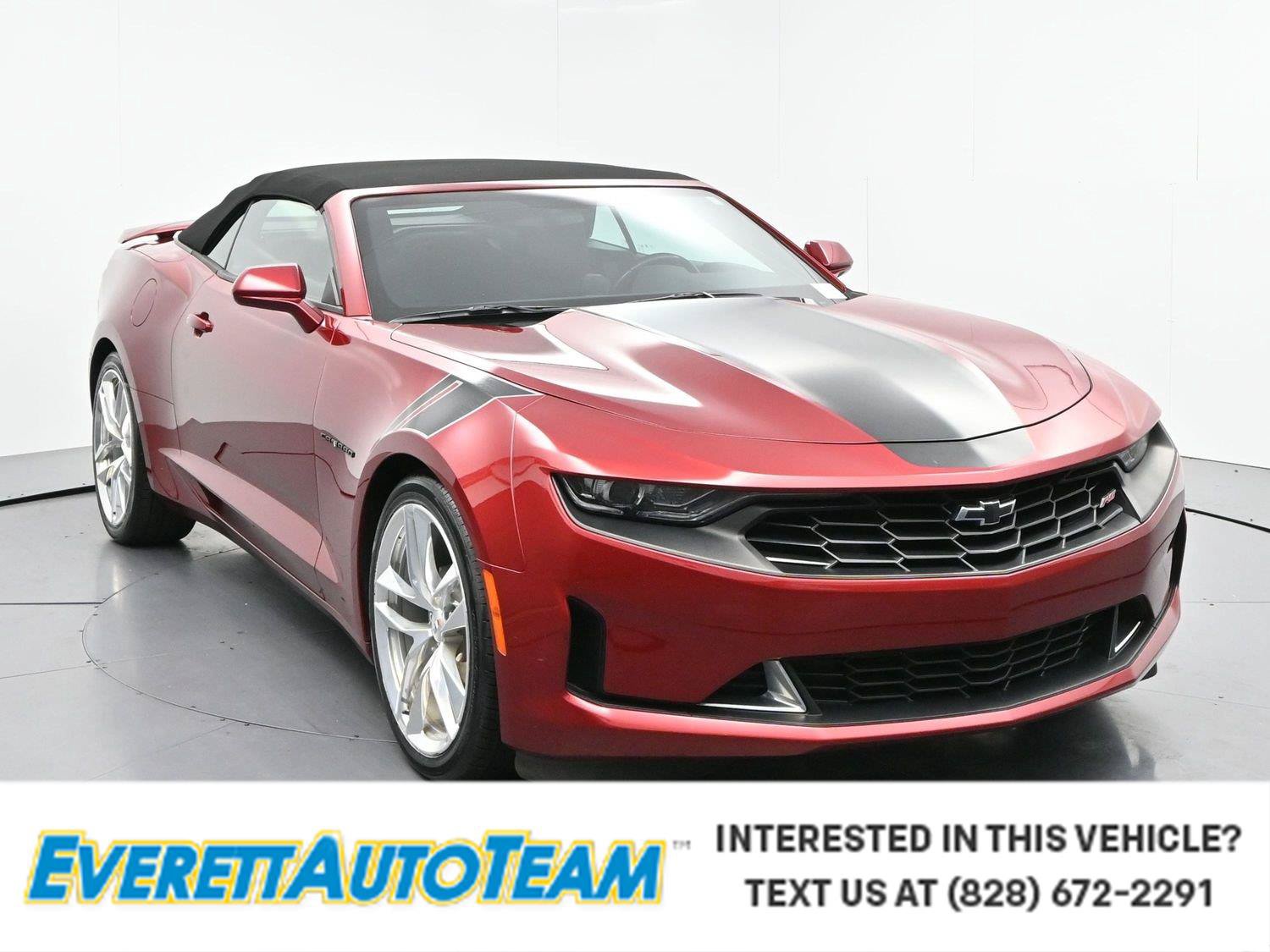 Used 2021 Chevrolet Camaro LT w/ Wild Cherry Design Package 1 RWD image 1