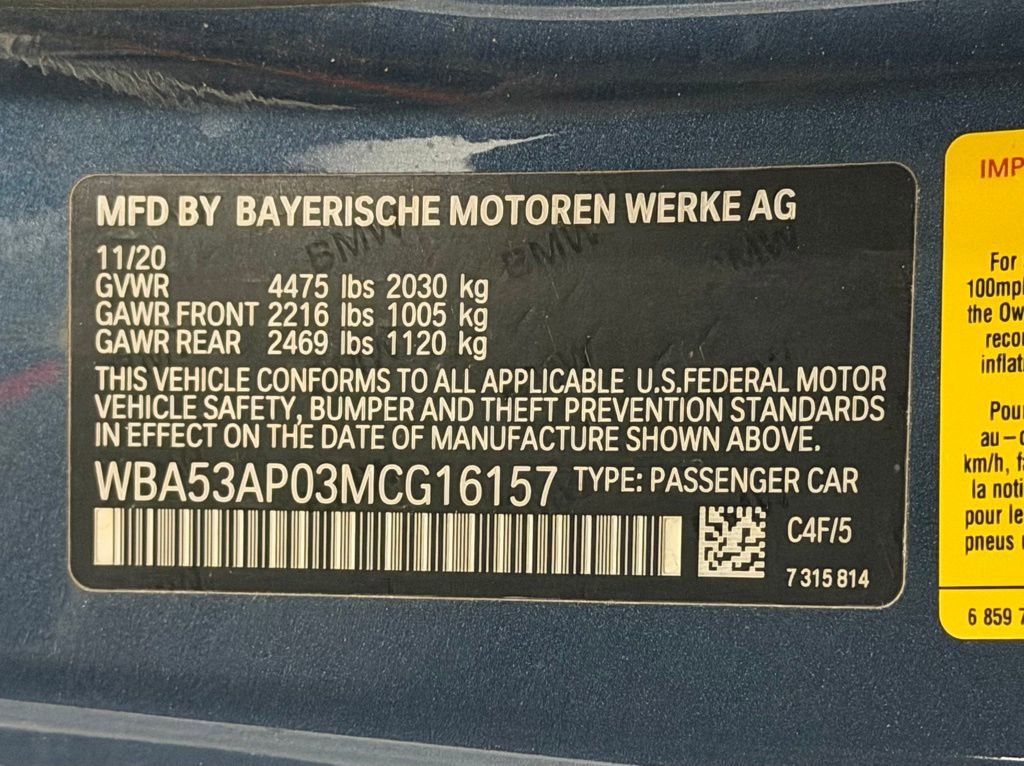 Used 2021 BMW 430i Coupe w/ Executive Package RWD image 28