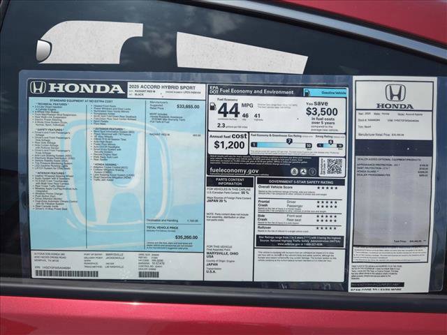 Certified 2025 Honda Accord Sport image 17