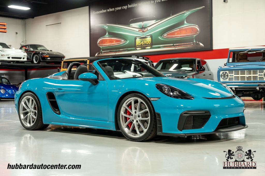 Used 2021 Porsche 718 Boxster Spyder RWD image 1