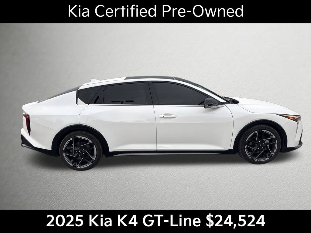 Certified 2025 Kia K4 GT-Line w/ GT-Line Sunroof Package FWD image 2