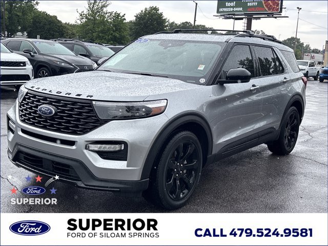 Used 2024 Ford Explorer ST-Line w/ Class IV Trailer Tow Package RWD image 11