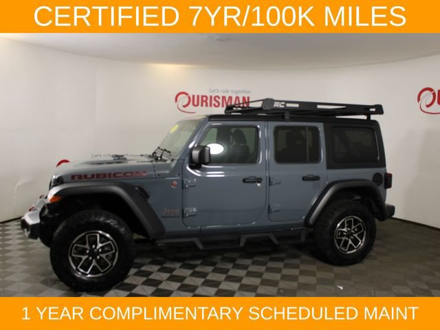 Used 2024 Jeep Wrangler Unlimited Rubicon w/ Technology Group AWD/4WD image 4