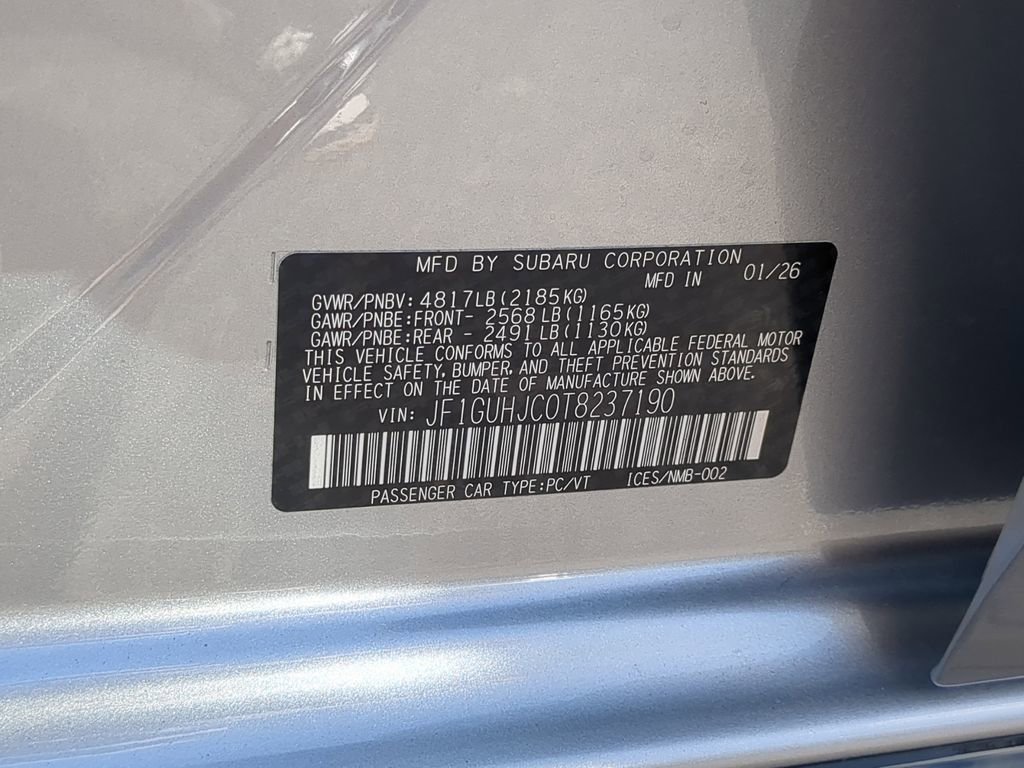 New 2026 Subaru Impreza RS AWD/4WD image 33