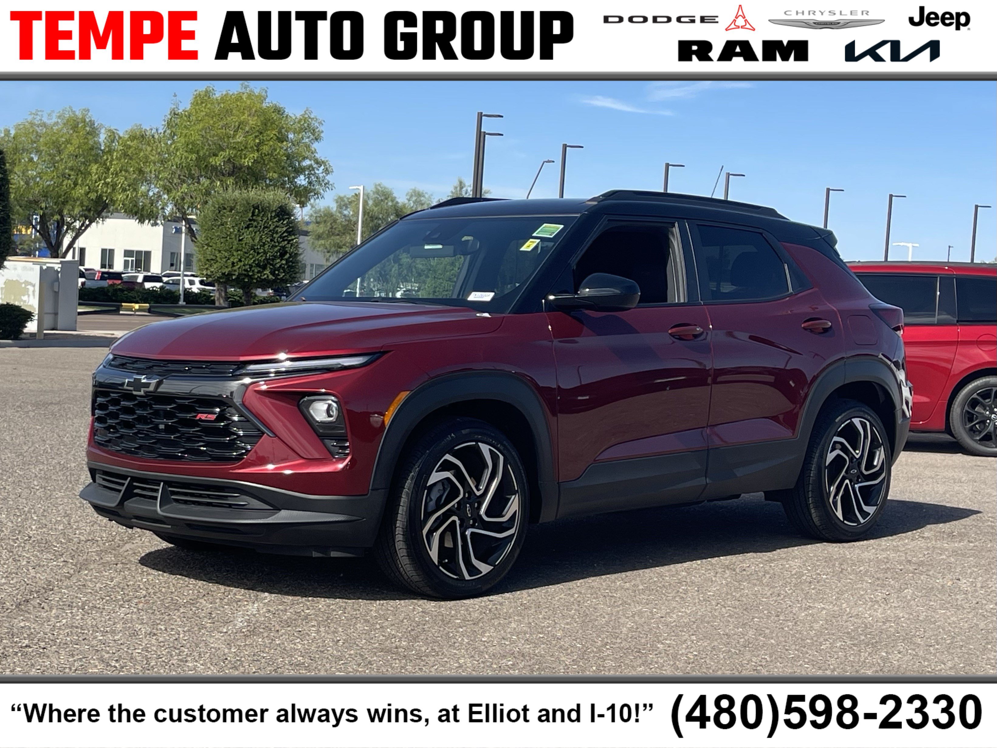 Used 2025 Chevrolet TrailBlazer RS FWD image 1