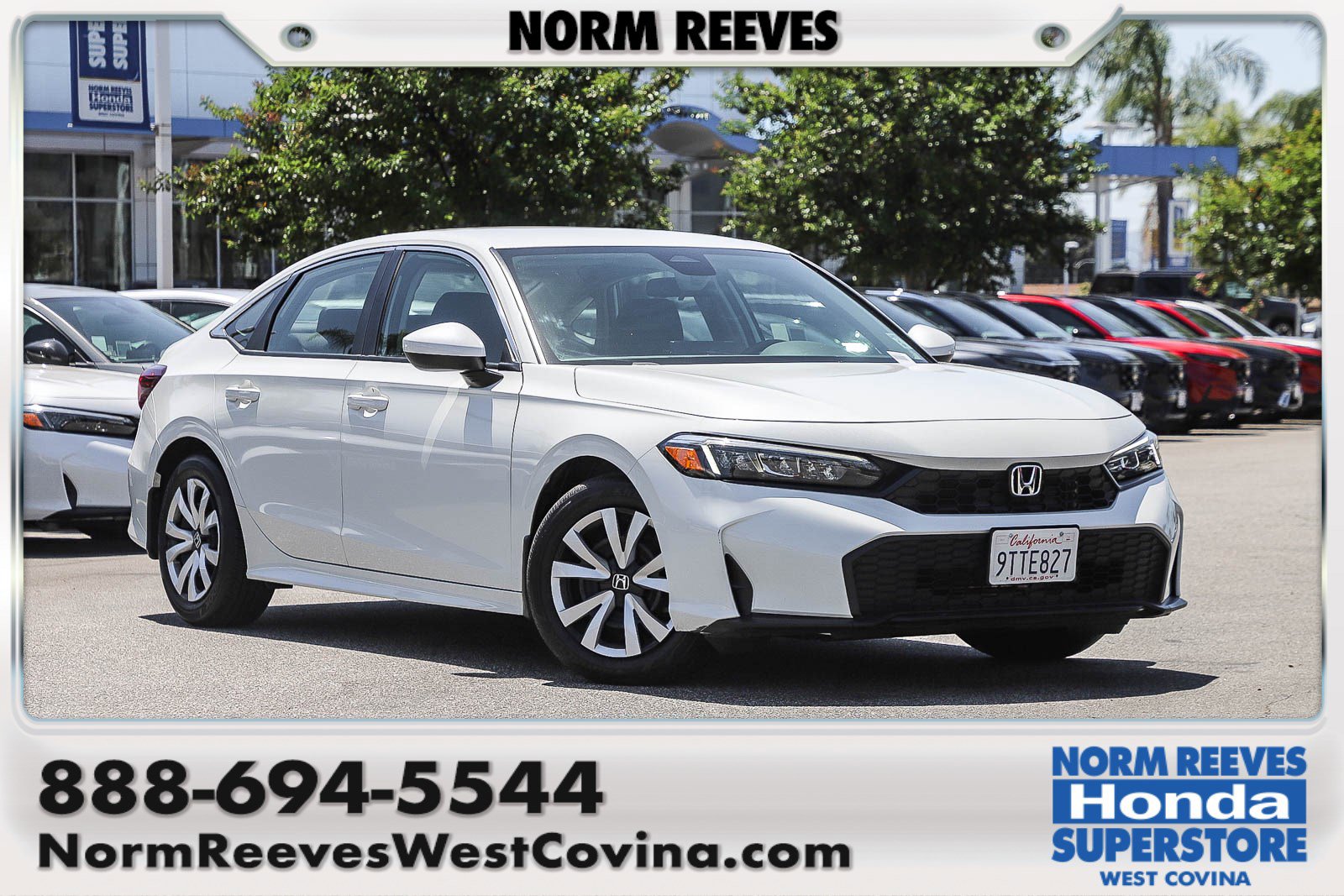 Used 2025 Honda Civic LX image 1