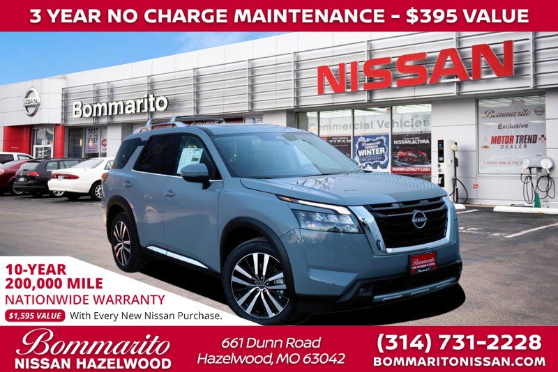 New 2025 Nissan Pathfinder Platinum w/ Cargo Package