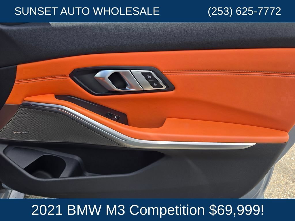 Used 2021 BMW M3 Competition RWD image 21