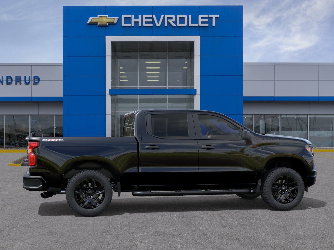 New 2026 Chevrolet Silverado 1500 Custom w/ Turbomax Blackout Package AWD/4WD image 5