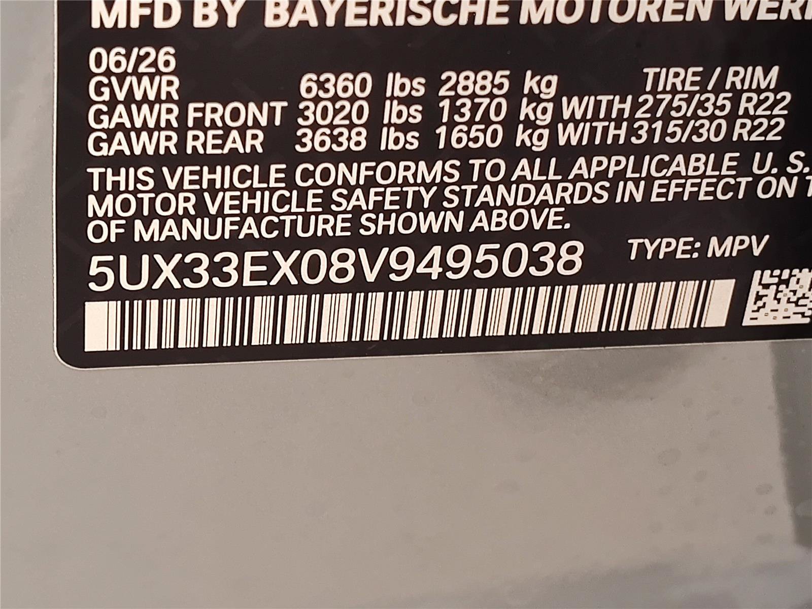 New 2027 BMW X6 xDrive40i w/ Premium Package AWD/4WD image 15