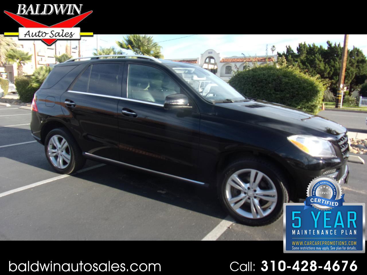 Used 2015 Mercedes-Benz ML 350 2WD