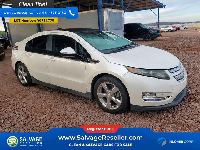 Used 2012 Chevrolet Volt Premium w/ Premium Trim Package FWD image 5