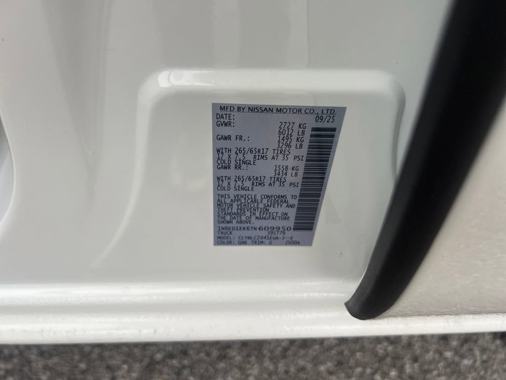 New 2026 Nissan Frontier SV w/ SV Convenience Package AWD/4WD image 29