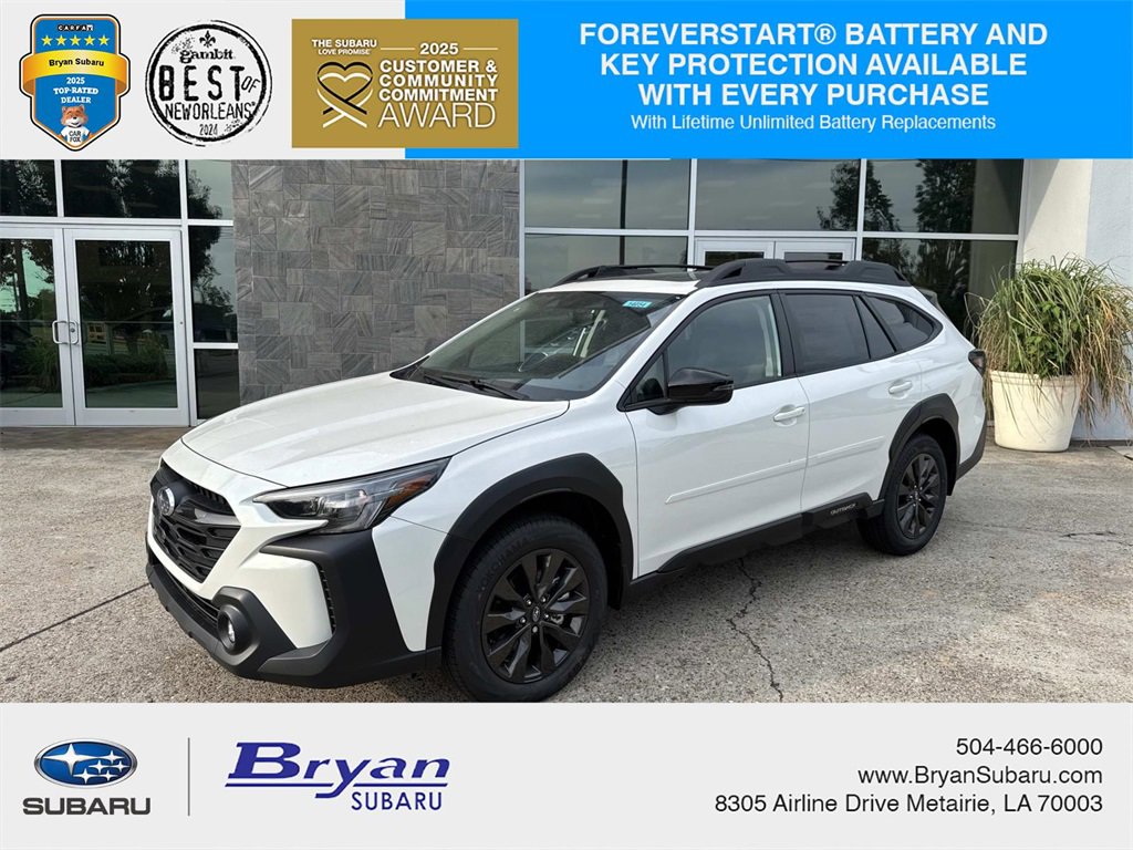New 2025 Subaru Outback Onyx Edition