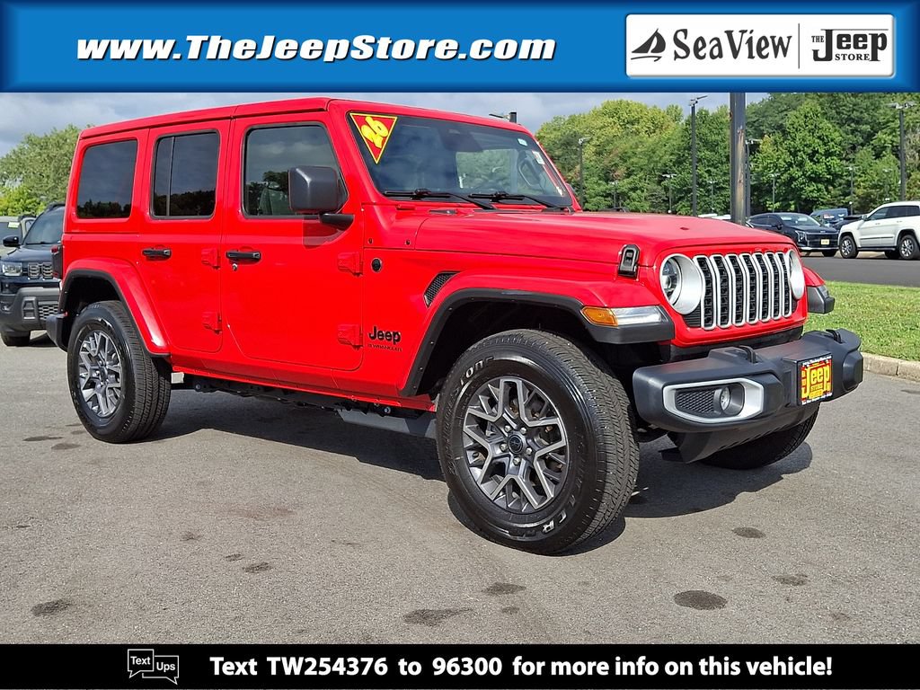 Certified 2026 Jeep Wrangler Unlimited Sahara AWD/4WD image 1