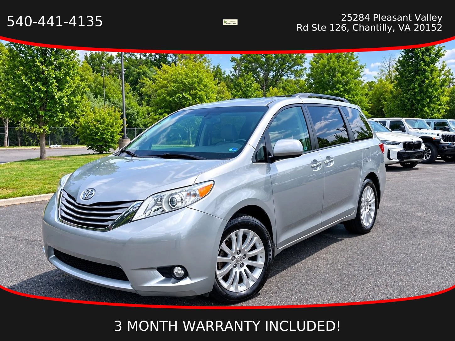 Used 2015 Toyota Sienna XLE