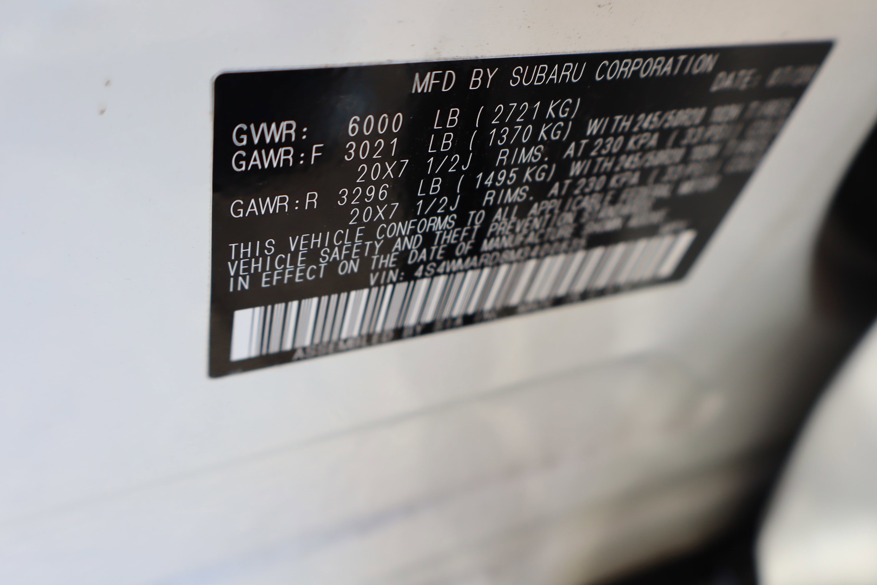 Used 2021 Subaru Ascent Touring w/ Popular Package #2A image 47