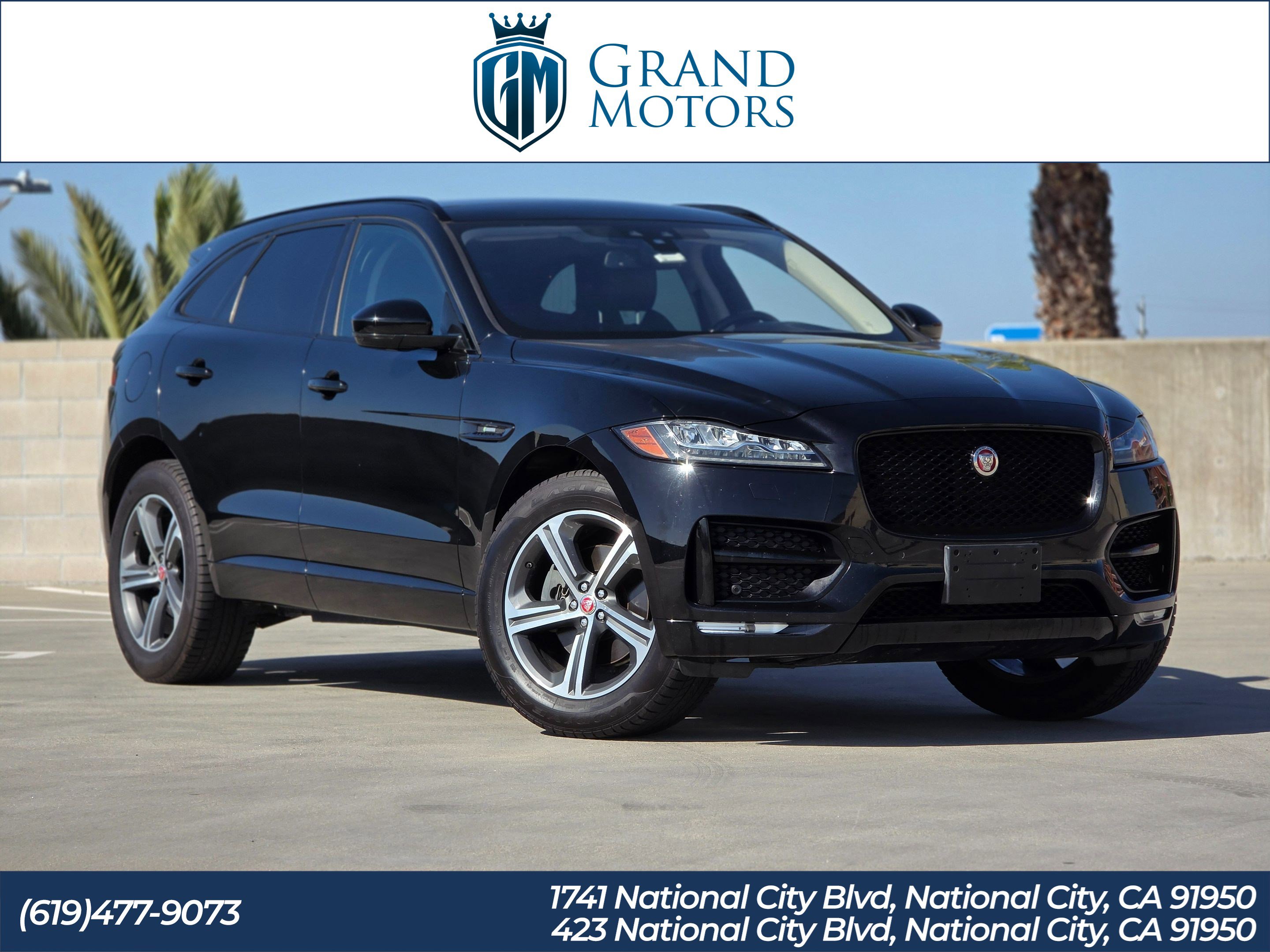 Used 2017 Jaguar F-PACE R-Sport AWD/4WD image 1