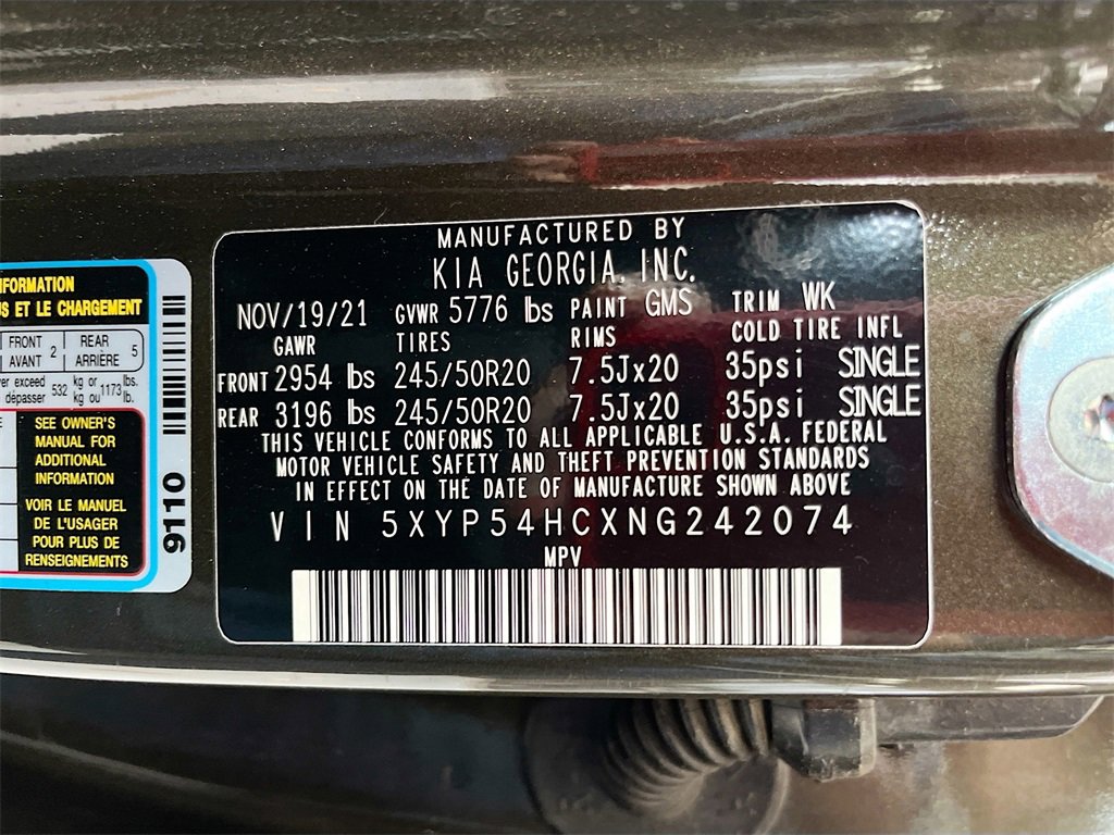 Used 2022 Kia Telluride SX w/ Towing Package image 35