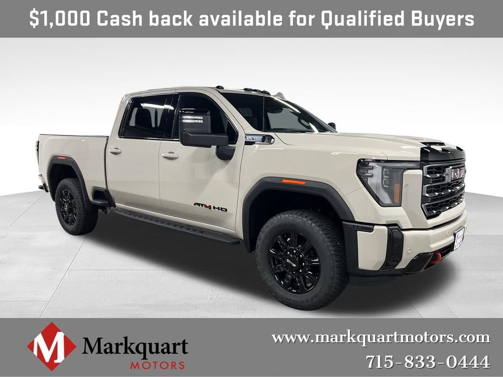 New 2026 GMC Sierra 2500 AT4 w/ AT4 Premium Plus Package AWD/4WD 360° Tour
