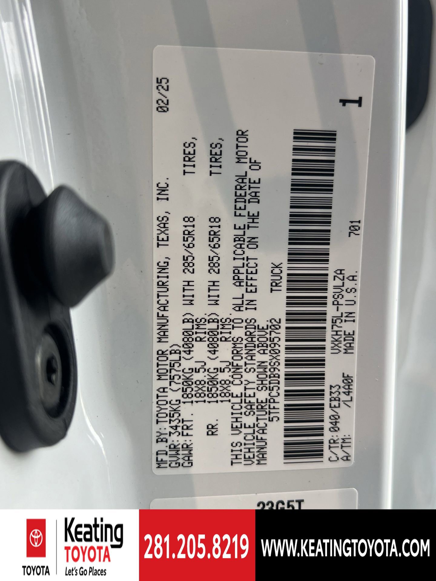 New 2025 Toyota Tundra TRD Pro image 22