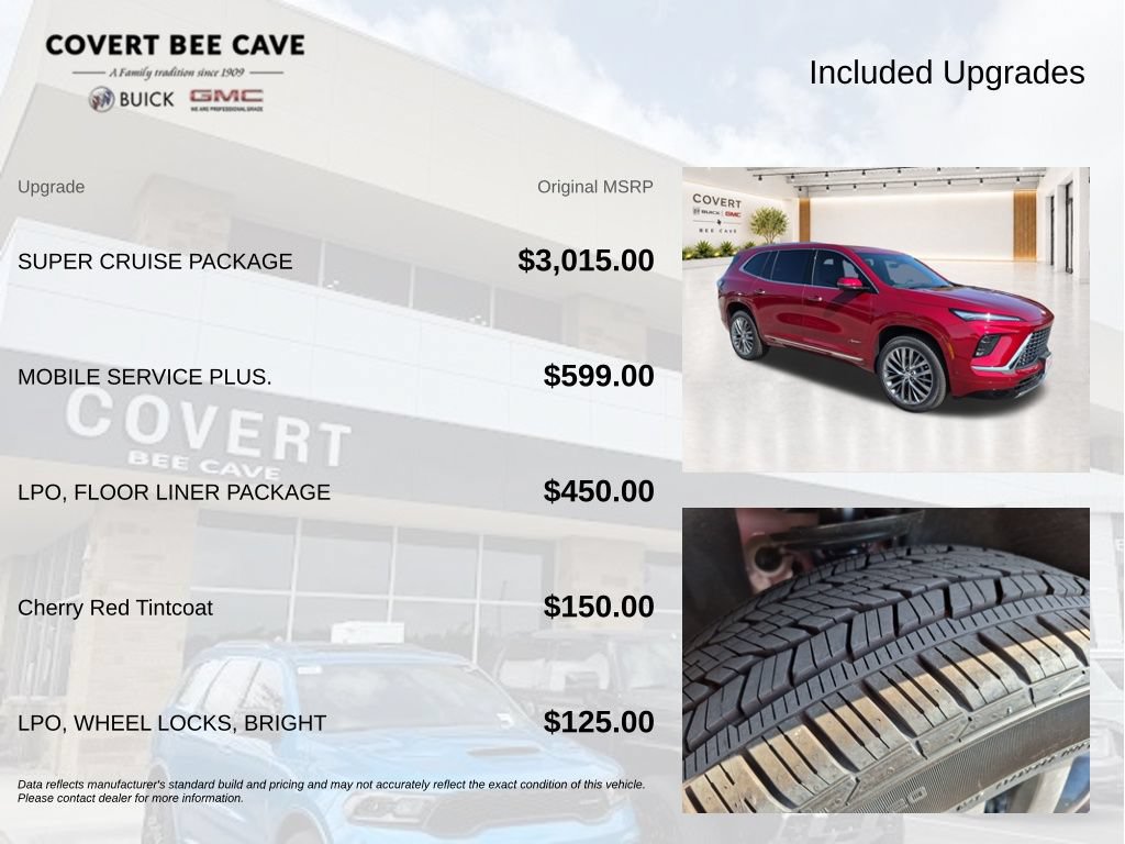 New 2026 Buick Enclave Avenir w/ Super Cruise Package FWD image 8