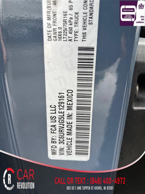 Used 2020 RAM ProMaster 3500 FWD image 9