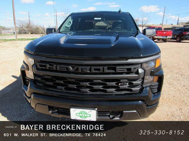 Used 2024 Chevrolet Silverado 1500 Custom w/ LPO, Dark Essentials Package AWD/4WD image 8