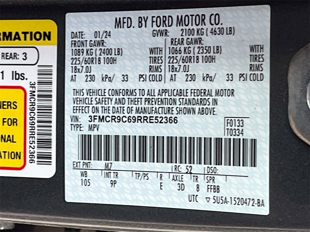 Used 2024 Ford Bronco Sport Outer Banks image 31