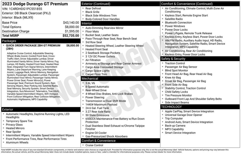 Used 2023 Dodge Durango GT image 7