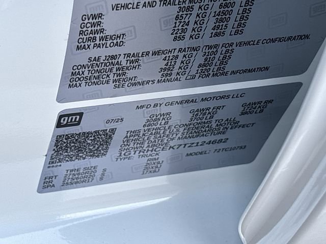 New 2026 GMC Sierra 1500 Elevation RWD image 27