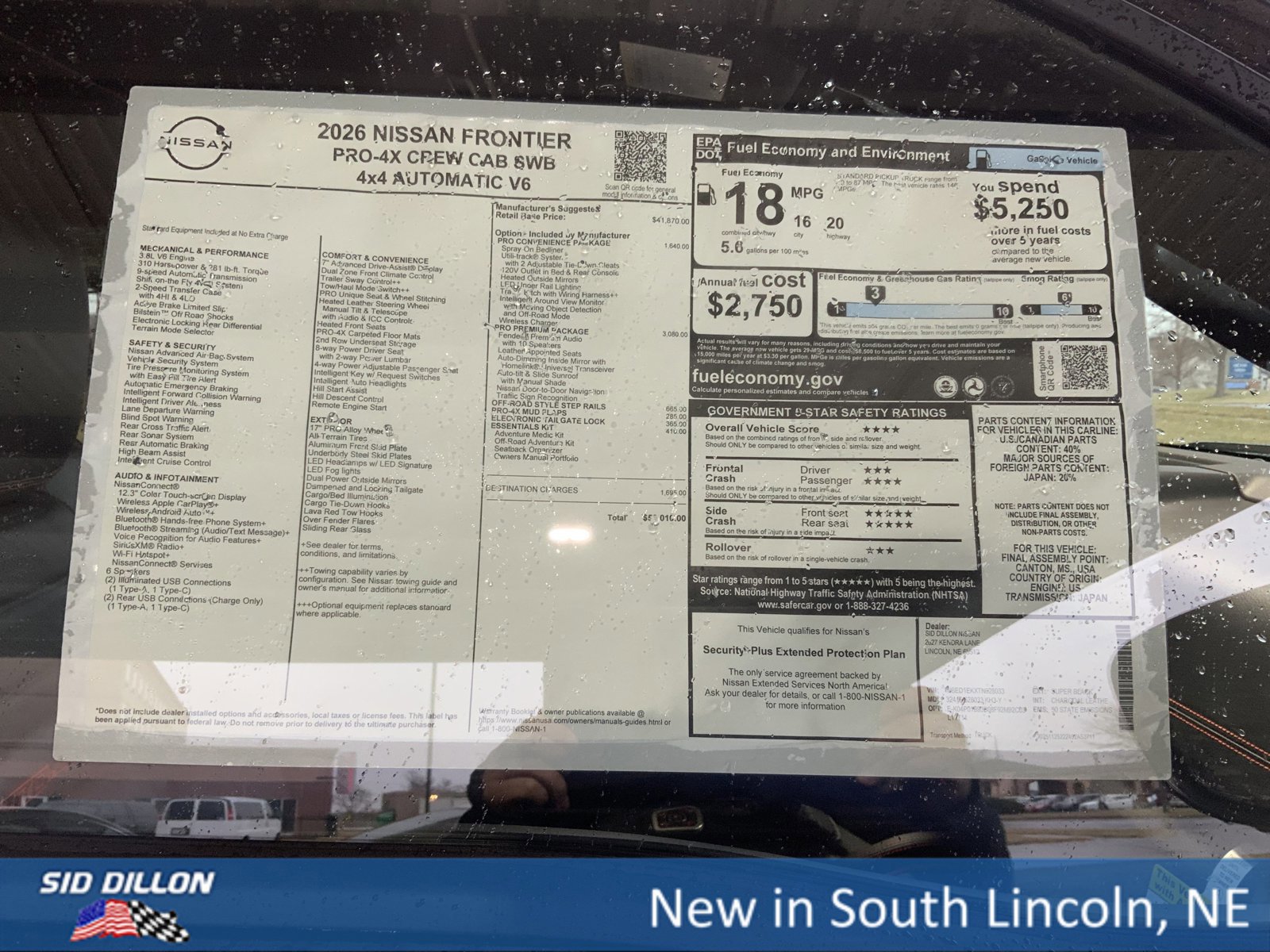 New 2026 Nissan Frontier PRO-4X w/ Pro Premium Package image 13