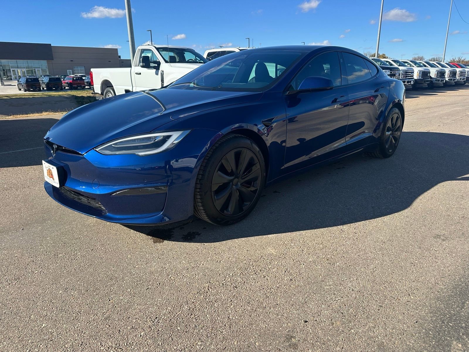Used 2021 Tesla Model S Plaid AWD/4WD image 2