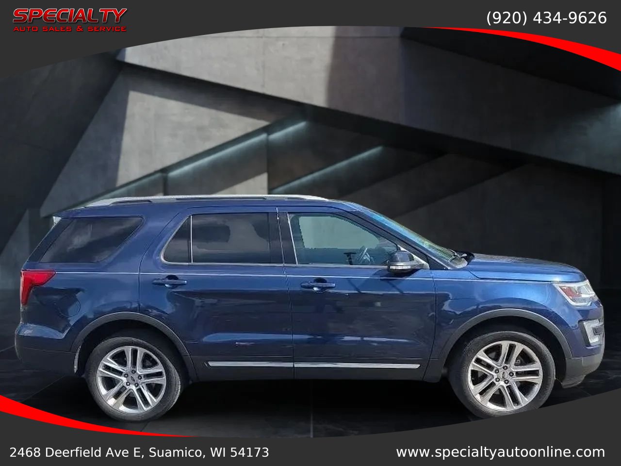 Used 2016 Ford Explorer XLT w/ Equipment Group 202A AWD/4WD image 9