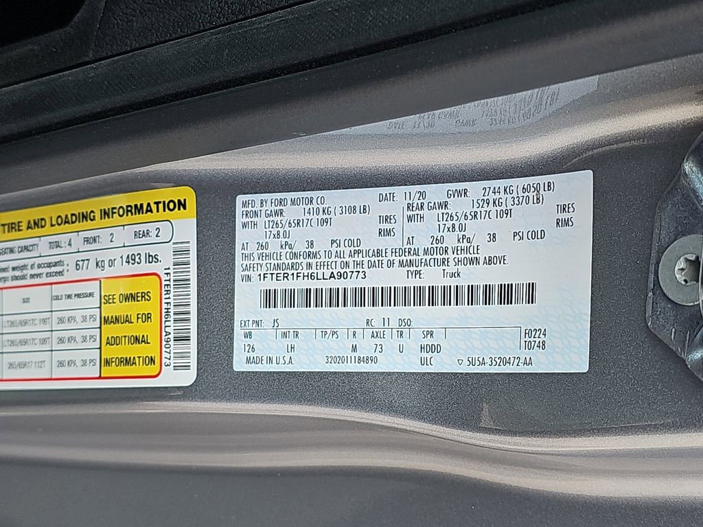 Used 2020 Ford Ranger XLT w/ Equipment Group 301A Mid image 37