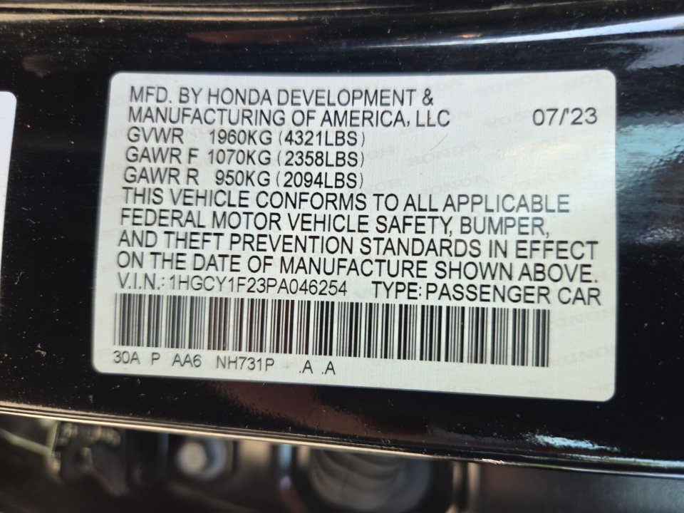 Used 2023 Honda Accord LX image 39
