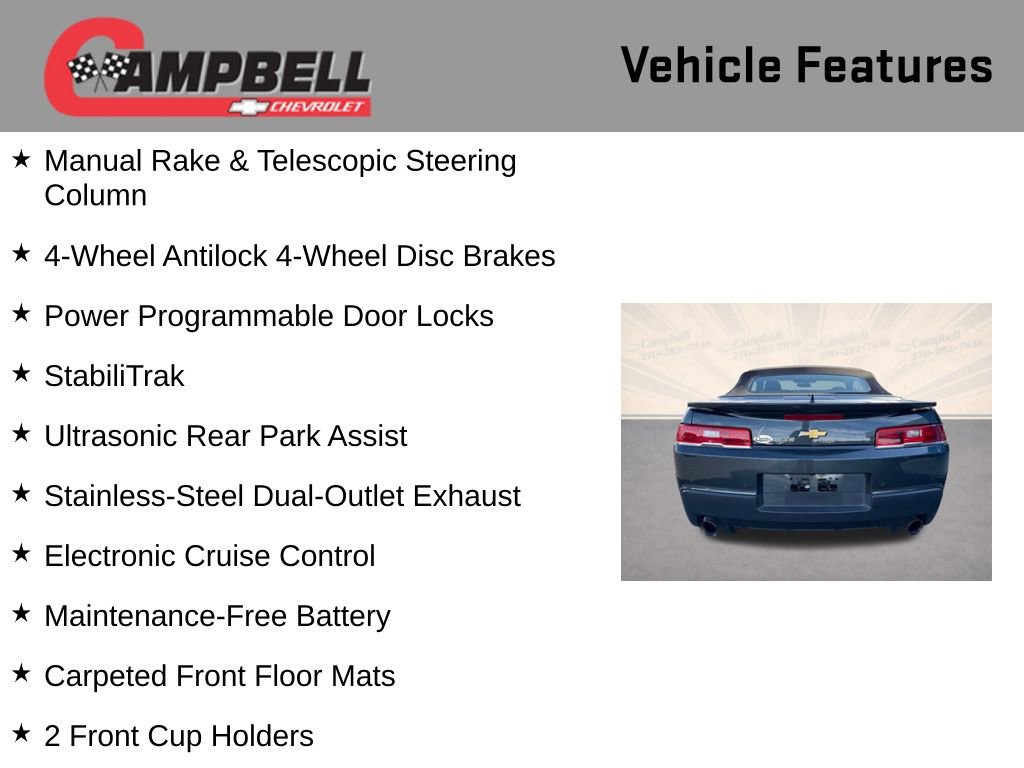 Used 2015 Chevrolet Camaro LT image 21