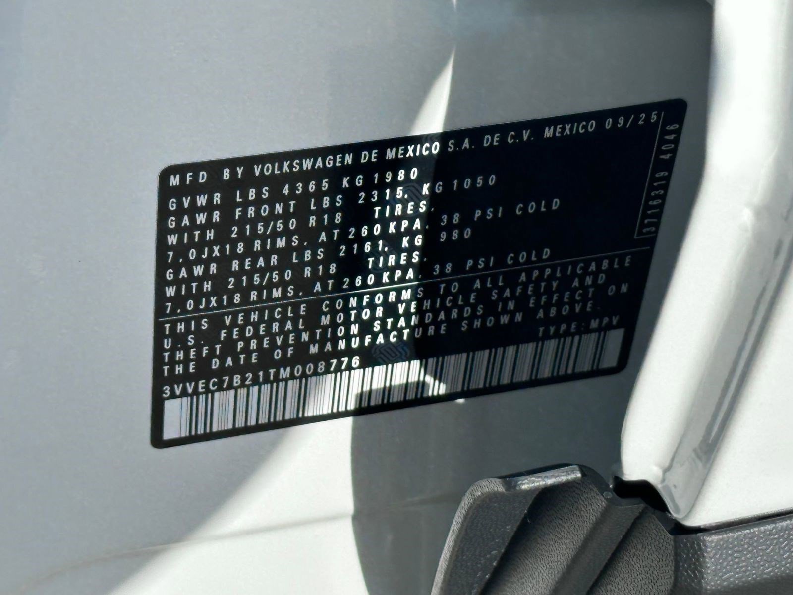 New 2026 Volkswagen Taos SE image 19